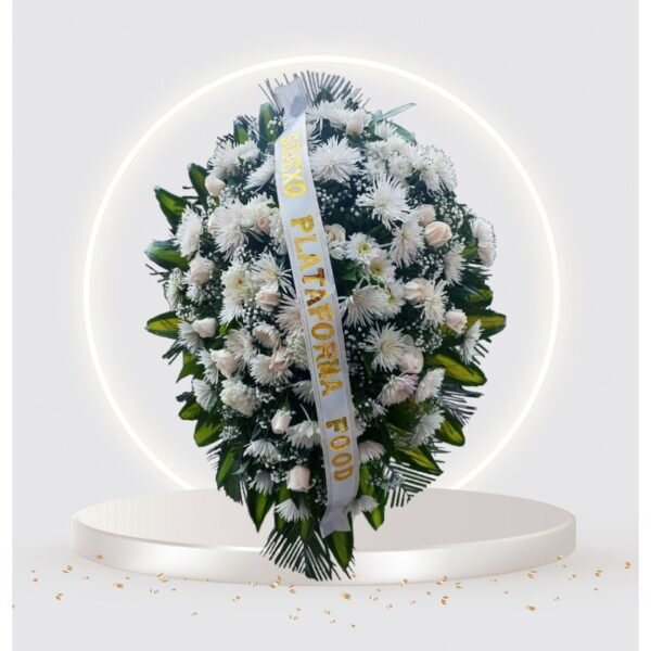 Pedestal Memorial, Pedestal Premium con Rosas Top